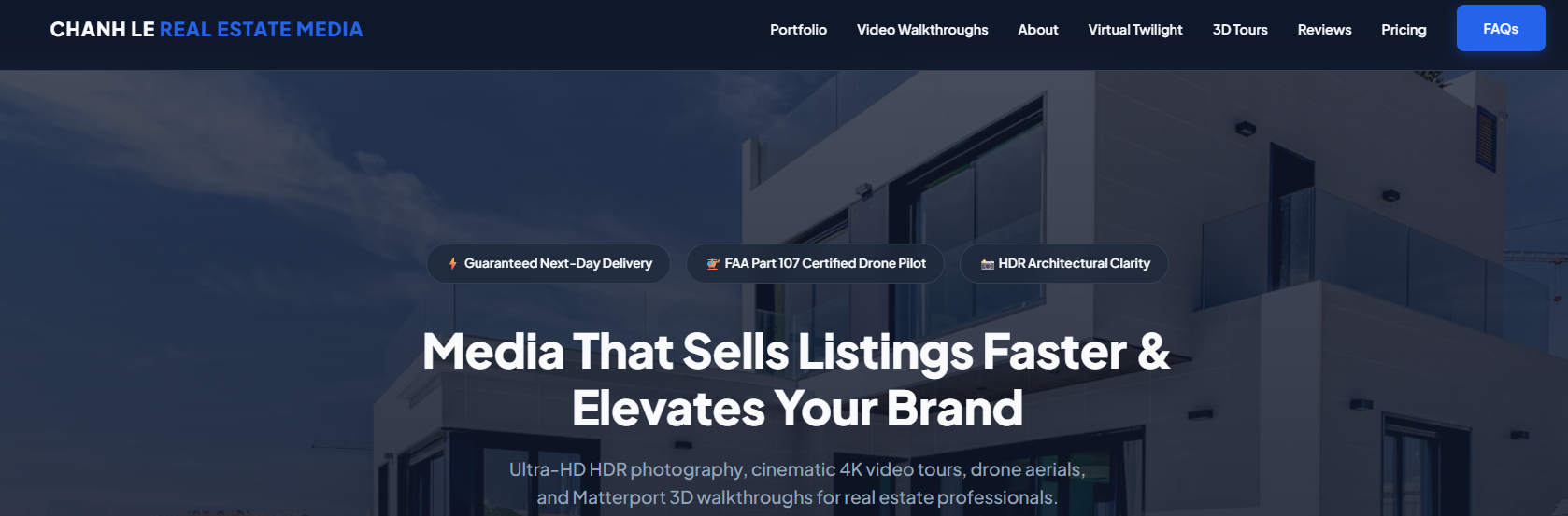 Chanh Le Real Estate Media Platform Showcase